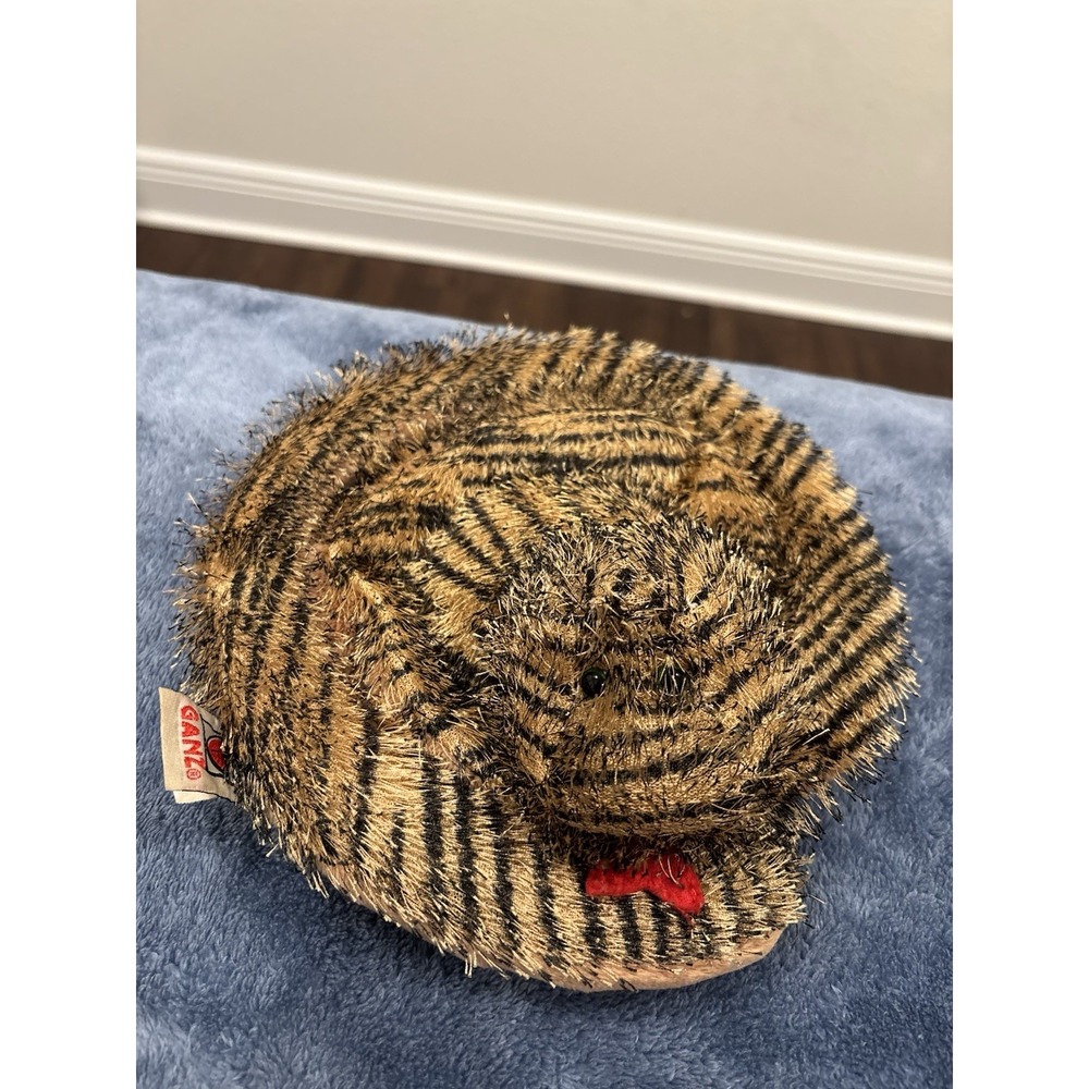 Ganz Webkinz STRIPED SNAKE Stuffed Plush Toy HM206 Black Brown NO CODE - Picture 1 of 8